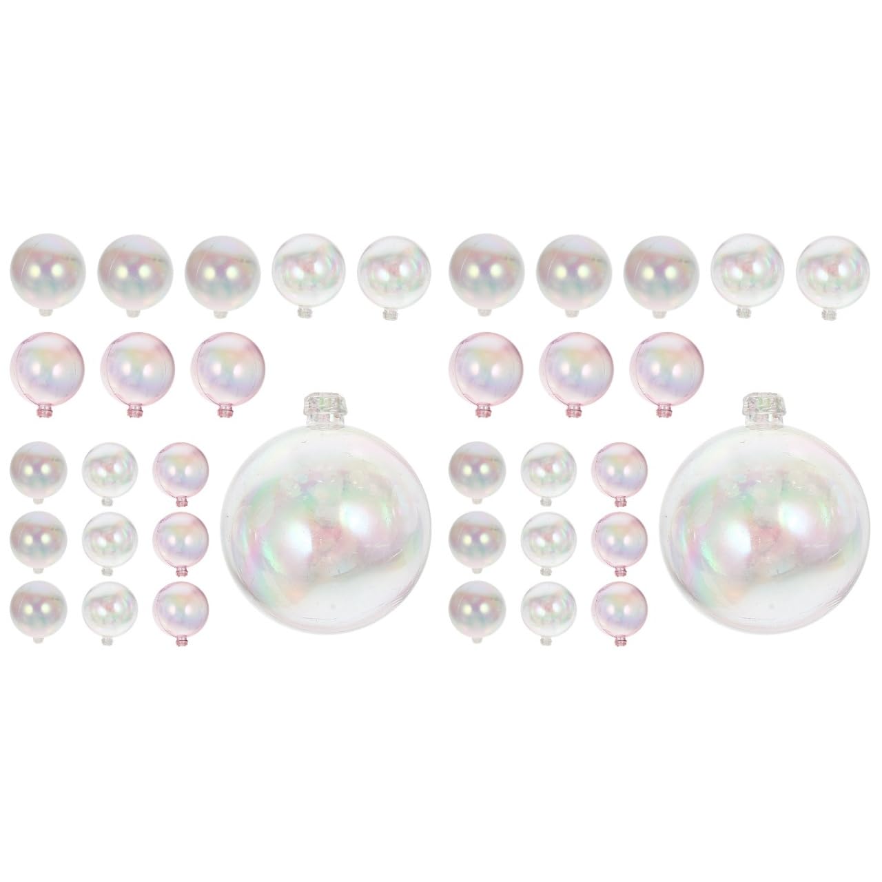 Amosfun 36pcs Bubble Cake Toppers