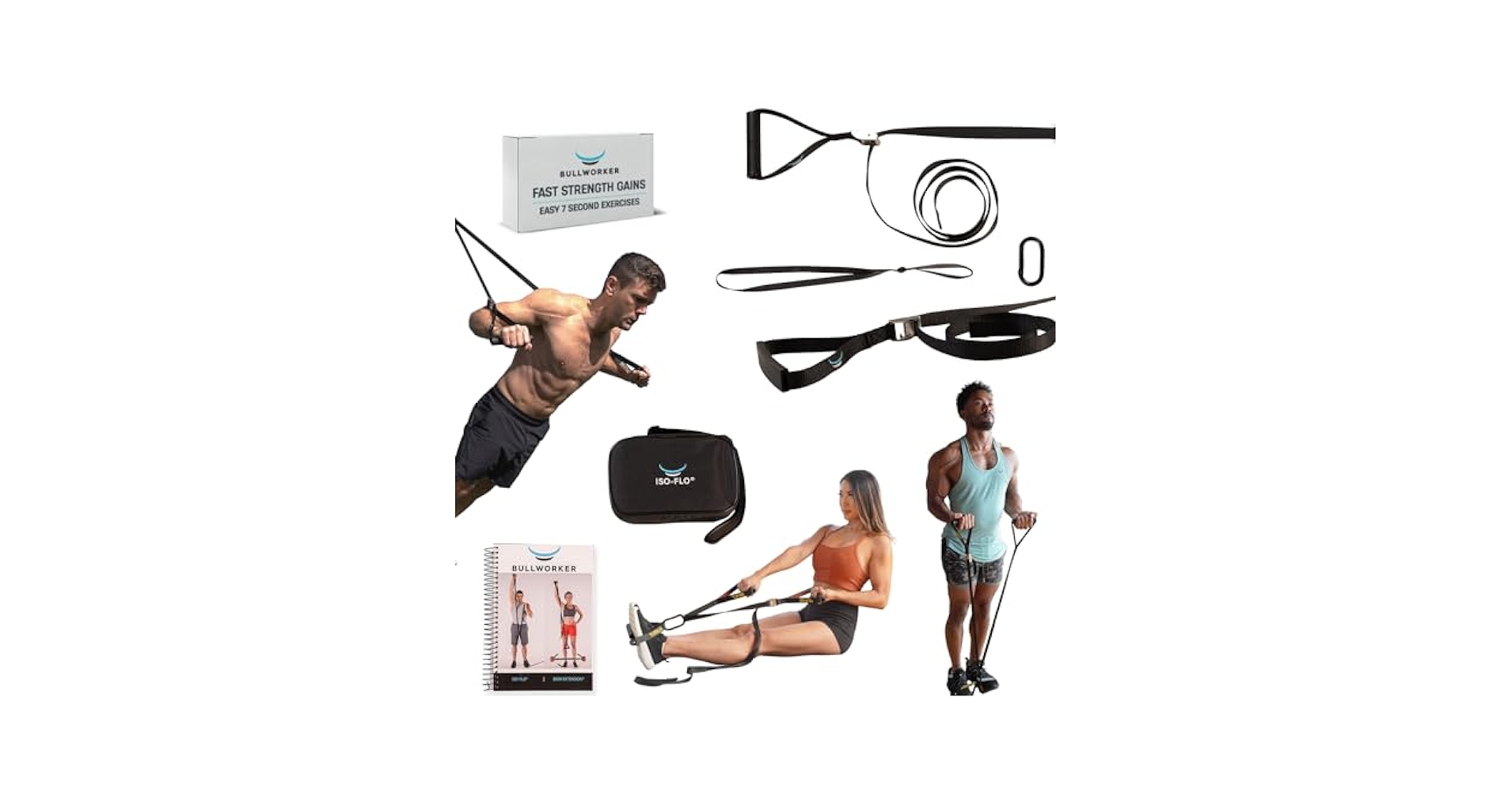 Bullworker ISO-FLO トータルボディフィットネス ISO-FLO by Bullworker: Total Body Fitness with Isometrics