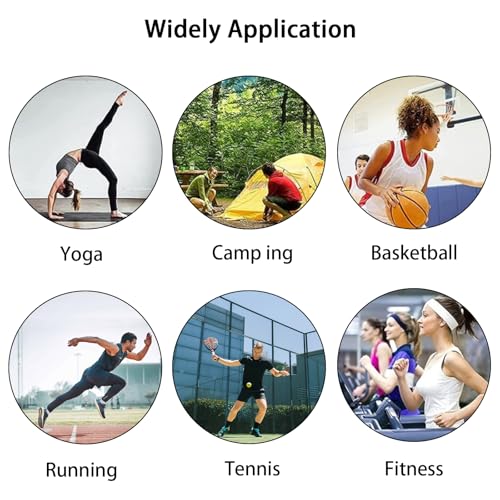 Image of 4 Pack Hair Band, Hair Bands for Women and Men, Long Teeth Hair Accessories, Sports /Daily Use, Fashion Suitable for Women and Girls As well as Multiple Scenarios