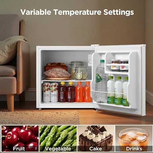 Image of Midea 1.7 Cu.ft Mini Fridge, Energy Star Certified, Low Noise for Bedroom