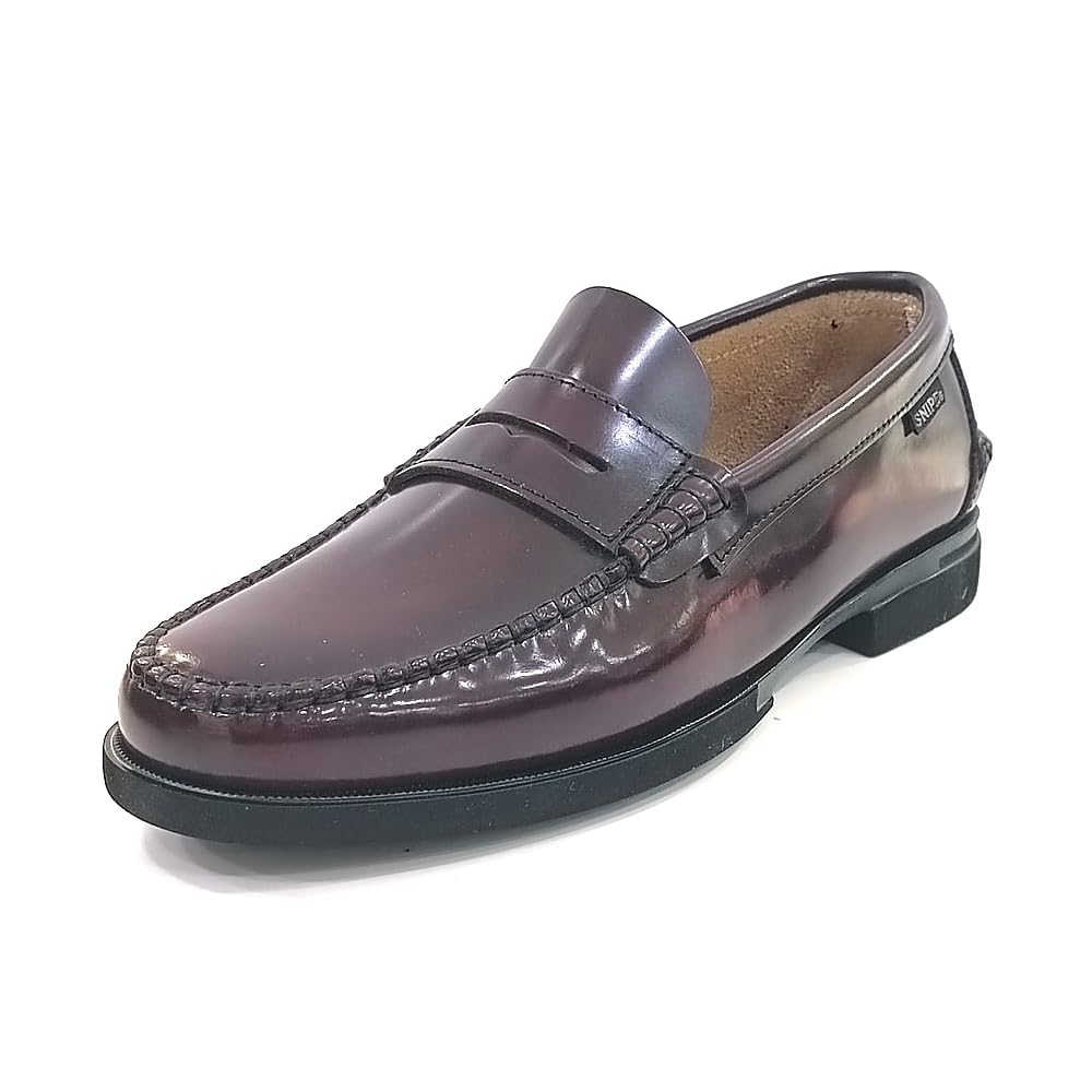 Snipe - Zapatos de Vestir 11023 Hombre Burdeos