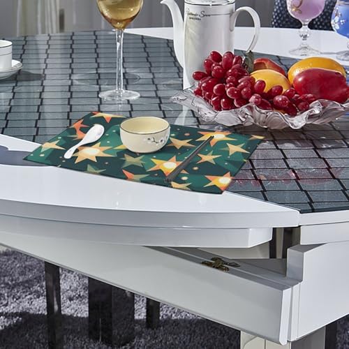 Sets de table lavables anti-tache et chaleur lot de 6