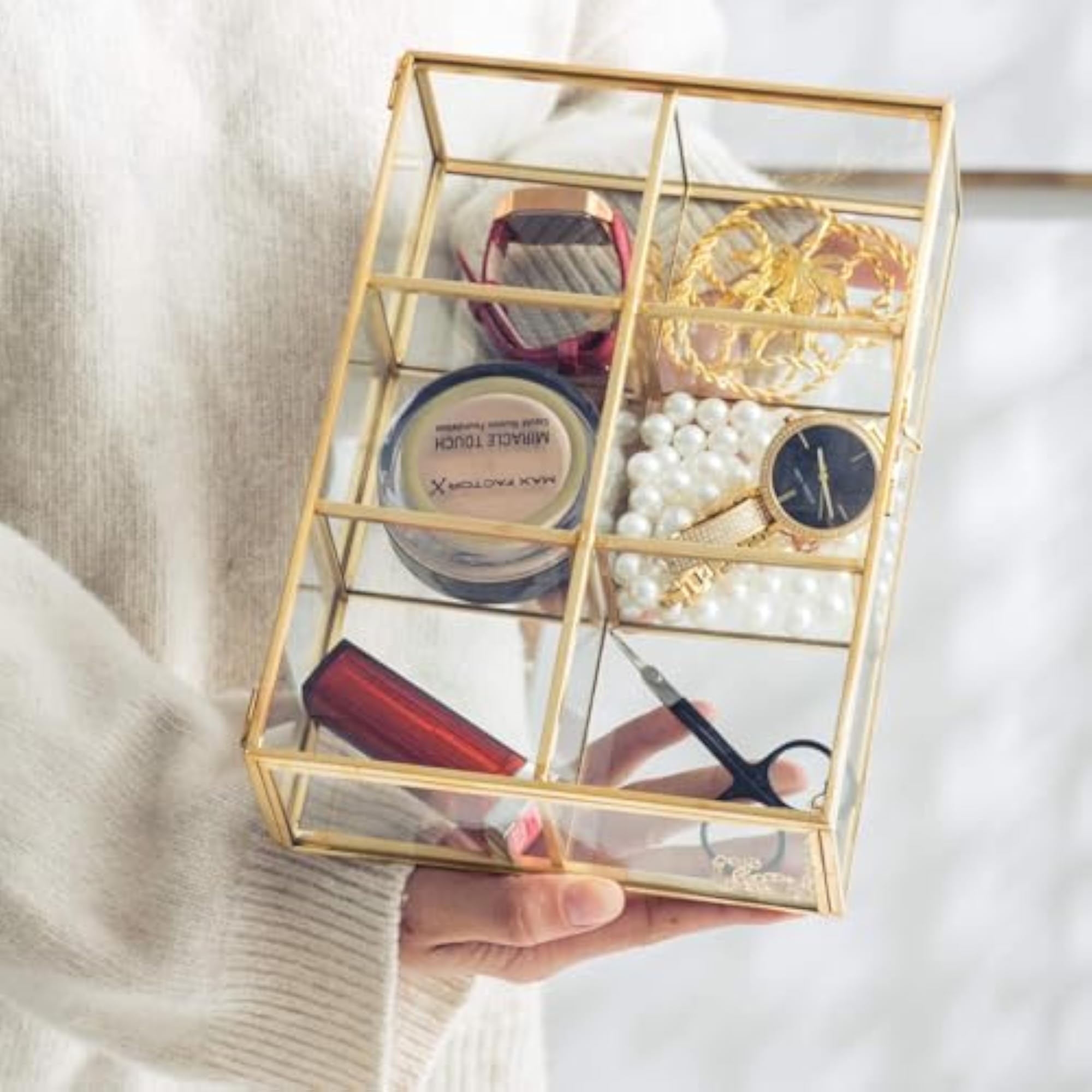 Zaidinoox Women's Jewellery Storage Box, Elegant Design