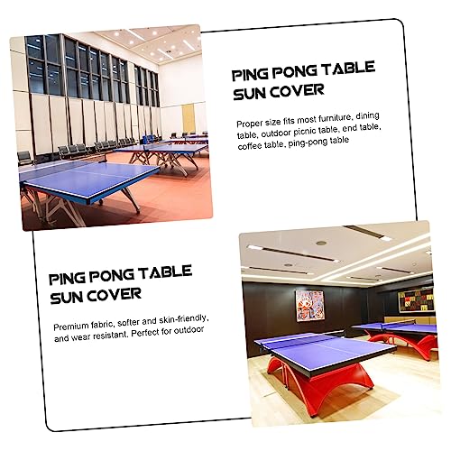 Housse de protection pour table de pong bâche extérieure imperméable