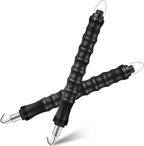Technocraft Drillkurbel 240mm – Rödeldraht-Drillgerät Mit 360°-Haken, Für Bewehrungsstahl