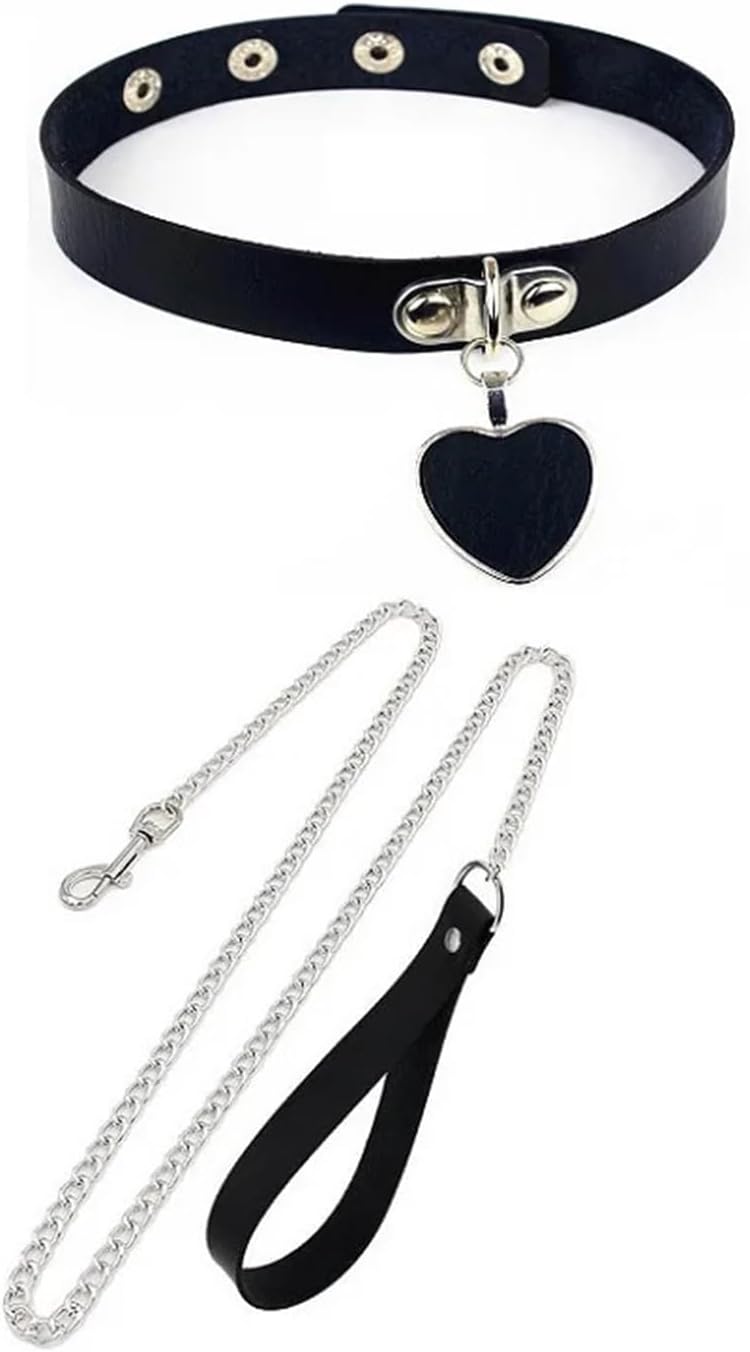 Cute pet Photo Prop Collar - Vintage Style, Multiple Designs, Combining Practicality and Decoration(Black Heart)