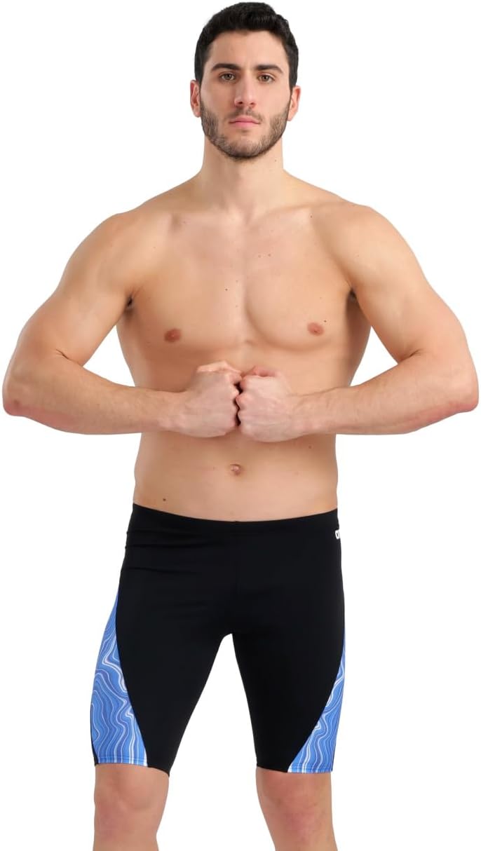 Arena Mens Arena Performance Men's Marbled Swim Jammer
