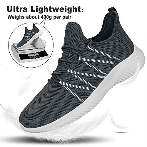Image of Feethit Mens Slip On Running Shoes Breathable Lightweight Comfortable Fashion Non Slip Sneakers for Men