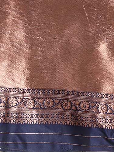 Image of Avantika Fashion Women's Trendy Kanjivaram Soft Lichi Silk Saree With Blouse Piece