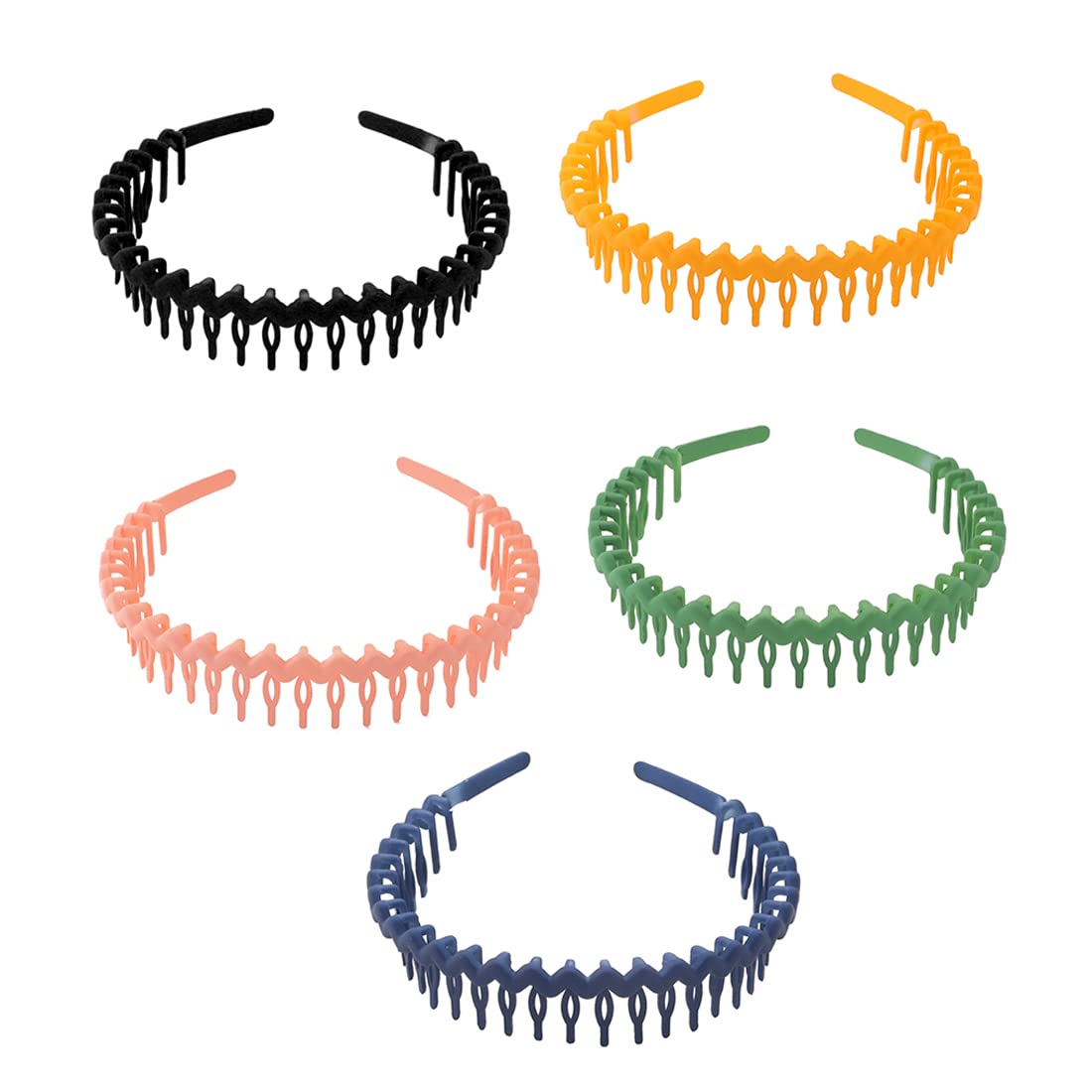 Yellow Chimes Hair Bands for Girls & Women Hair Accessories for Women 5 Pcs Multicolor Hairband for Women Head Band Zigzag Hairband for Women Birthday Gift for Women & Girls (B0B1QFF2WZ) Amazon Price History, Amazon Price Tracker