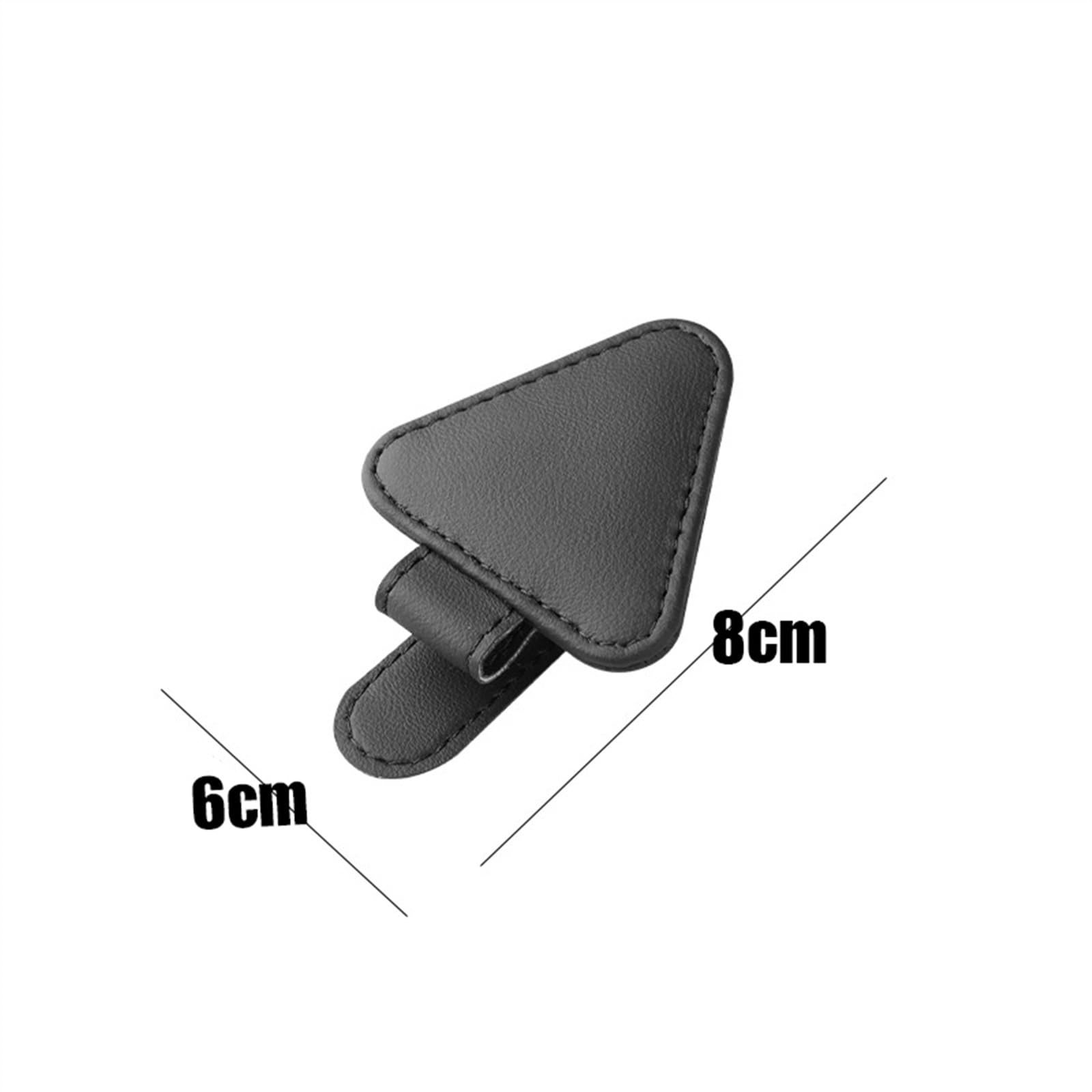 WITTSY Brillenetui Auto-Sonnenblende-Sonnenbrillenhalter Für H&onda Für City Auto-Visier-Brillen-Befestigungsclip (Color : 1 UK)