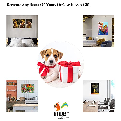 Timuba 5 Pieces Last Supper Canvas Wall Art, Jesus The Last Supper Wall Decor, Last Supper Pictures For Dining Room Wall Decor, Christian Art Painting For Living Room Wall Decorations 50X24 Inches #TOP4