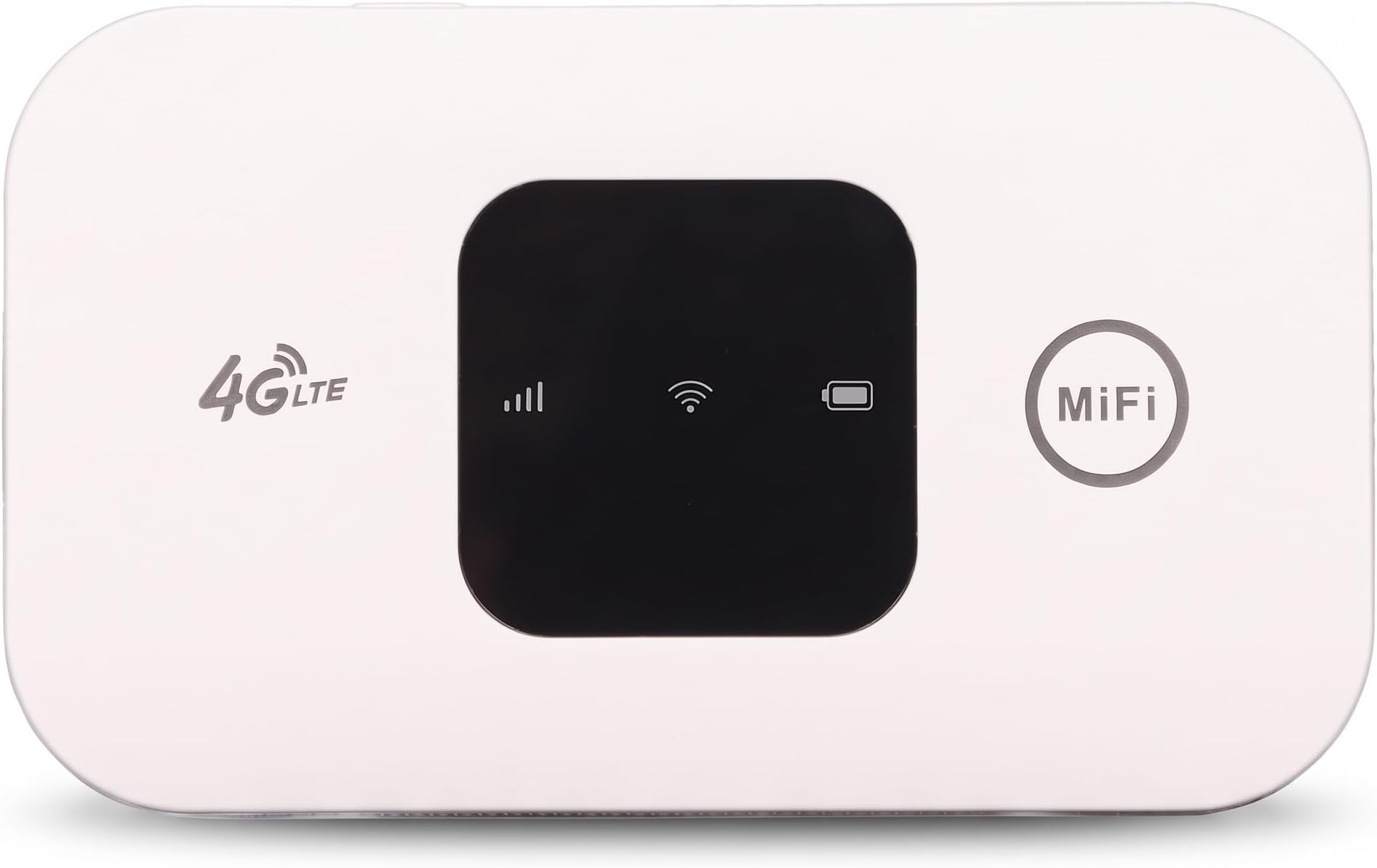 4G Mobile WiFi Router, Portable Travel WiFi with 2100mAh Battery, Mobile MiFi Hotspot, Multiband Support, Supports 10 Device Connections