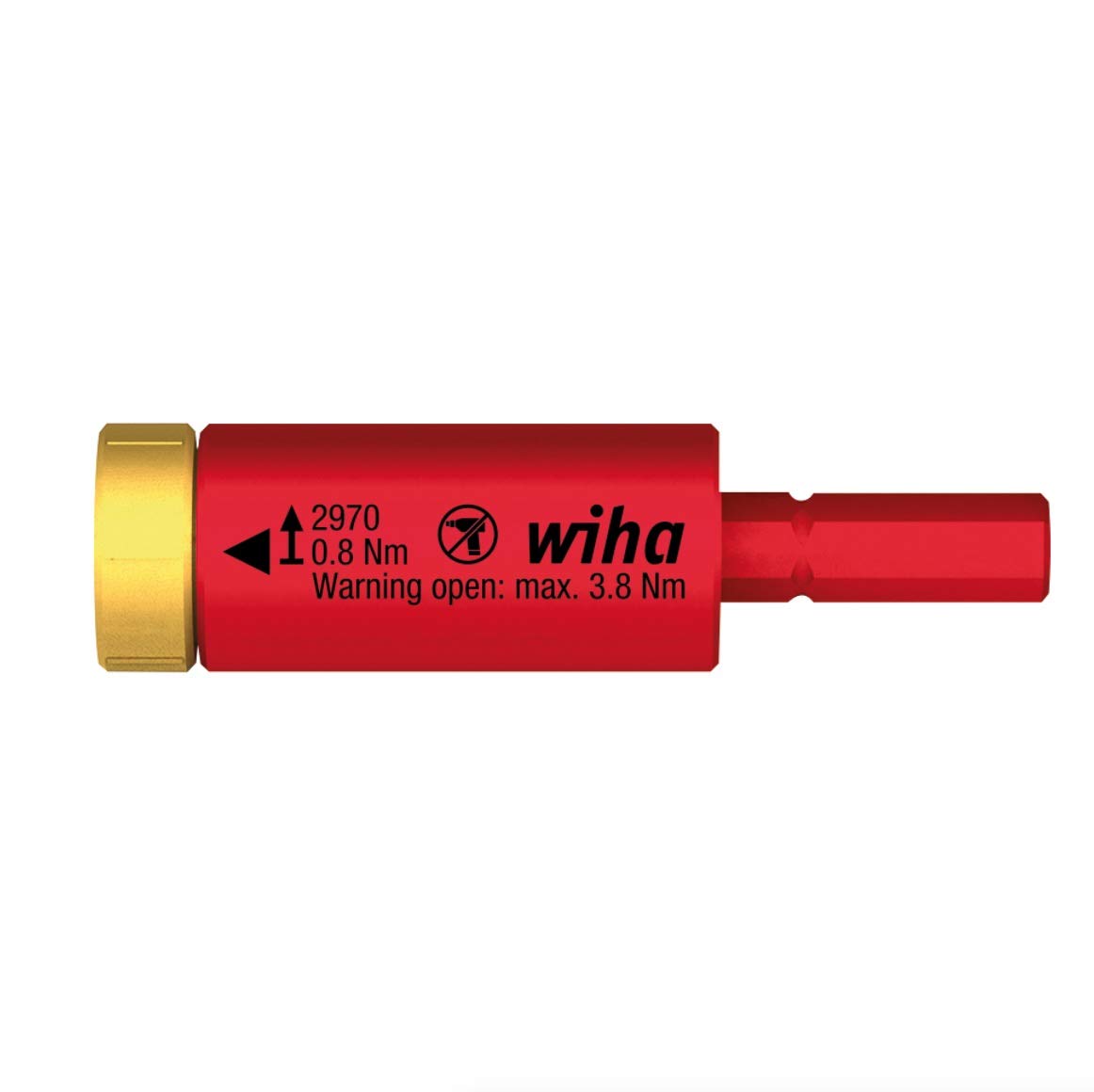 Wiha Red Easytorque Adapter Electric 0,8 Nm, (29701080)