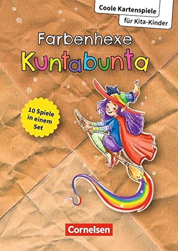  Farbenhexe Kuntabunta: 10 Spiele in einem Set (Coole Kartenspiele für Illustration 