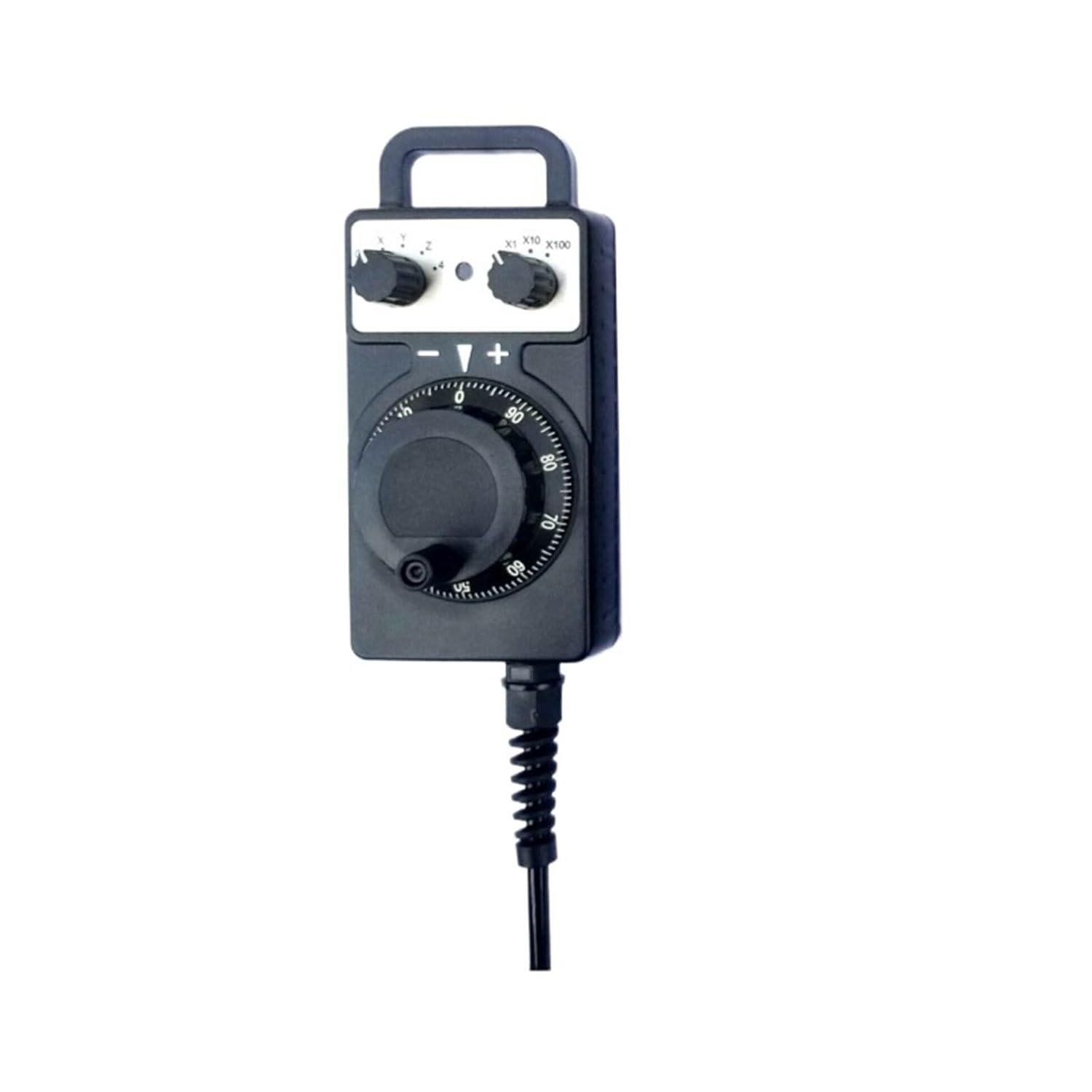 6 Axis MPG Universal Pendant Handwheel Manual Pulse Generator 5V 12V 24V with Emergency Stop for CNC Router Machine(A-12V,4 axis)