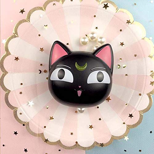 image for VIVIGO Cute Cat Shaped Contact Lens Case Mini Travel Simple Contact Le