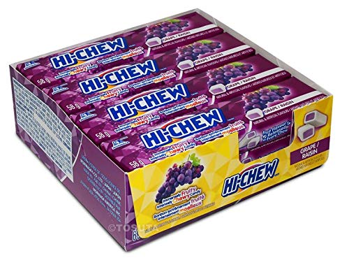 Hi-Chew Fruit Chews 12 Pack uvas
