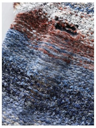 Men's Vintage Sweater Vest Ripped Sleeveless V Neck Knitted Pullover Tank Tops4