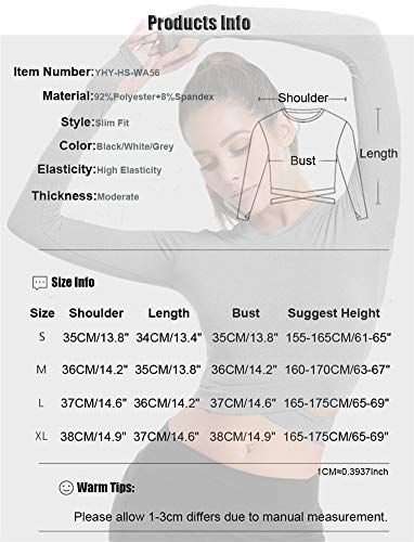 SotRong Naadloos loophemd voor dames, met korte mouwen, cropped top, sport, fitness, bovenstuk - Image 8