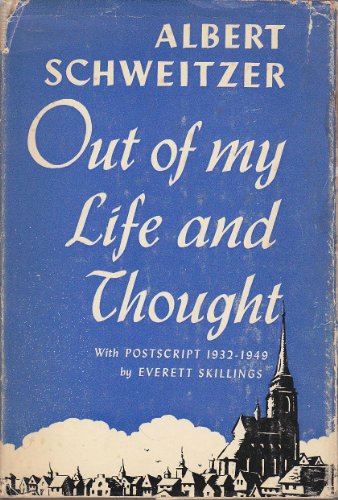 Out of My Life & Thought, an Autobiography B002TTZOCY Book Cover