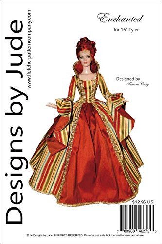 Enchanted Court Gown Printed Sewing Pattern for 16