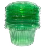 Smaxcn 20 Stücke Schneckenkragen Plastik,Schneckenschutzringe ,Schnecken Zaun Garten,Schneckenschutz Für Ihre Salatpflanzen Und Kohl