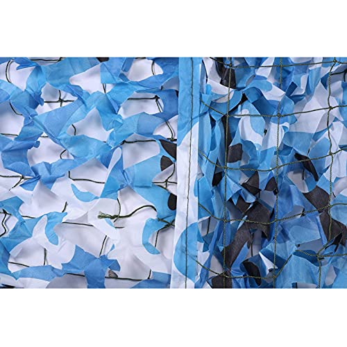 SWEAR Tarnnetze Leichtes Oxford-Tuch Camo-Netz Ocean Camo Net für Party Aquarien Wasserparks Schwimmbäder(Size:12×12m/39…