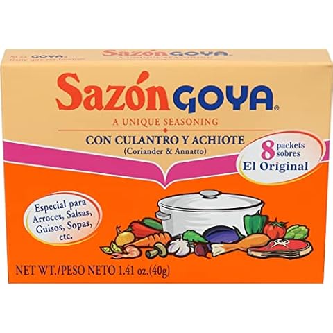 Goya Sazon Culantro y Achiote Powder Cover