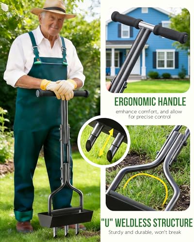 Herramienta manual para airear césped vanpein 38 pulgadas miniatura 5