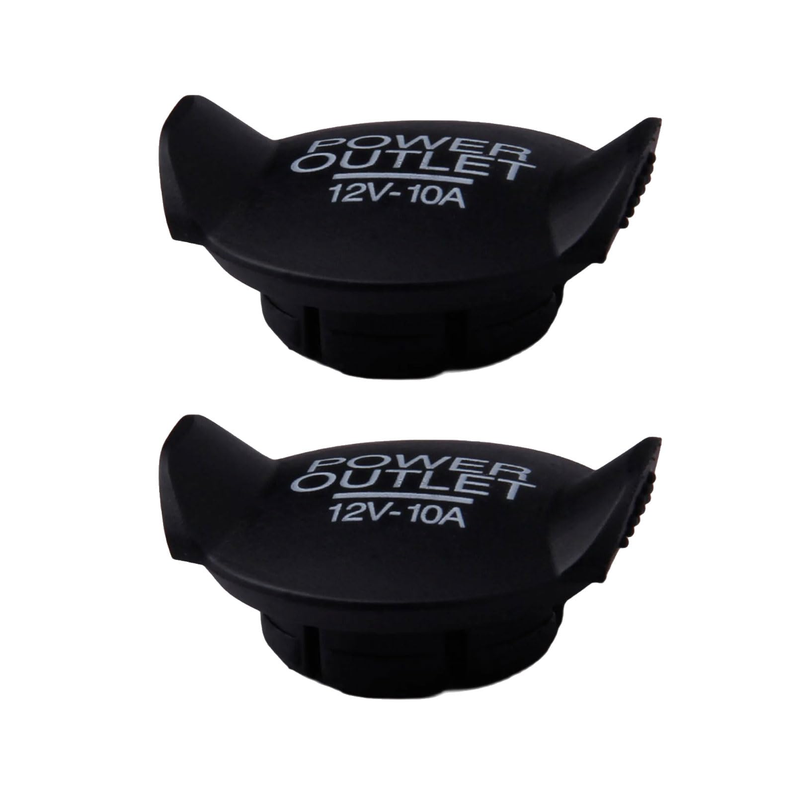 Zeizafa 2Pcs Car Outlet Covers 12V Power Socket Plug Covers Caps Plug Caps for Car Power Port Outlet