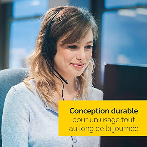 Jabra Biz 1500 – Casque Mono supra-auriculaire Quick Disconnect – Casque Filaire avec Microphone Antibruit et Protection… - Les Beatles, Paul McCartney, John Lennon, RIngo Starr, George Harrison Jabra Biz 1500 - Casque Mono supra-auriculaire Quick Disconnect - Casque Filaire avec Microphone Antibruit et Protection… – Image 6