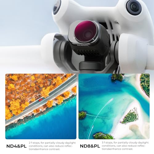 K&F Concept Filters for Mini 4 Pro, CPL+ ND4&PL+ ND8&PL+ ND16&PL+ ND32&PL+ ND64&PL - Image 4