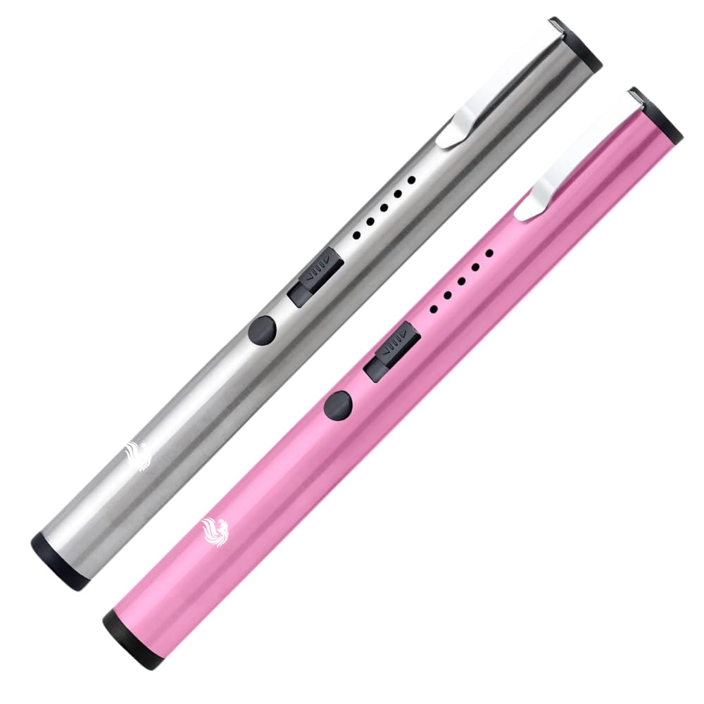 Odds Shifter's DefenPro 32,000,000 Stun Pen Stun Gun for Self Defense Tactical Stun Pen with USB Rechargeable, Battery Indicator, Durable Clip, Compact 2 Stun Guns