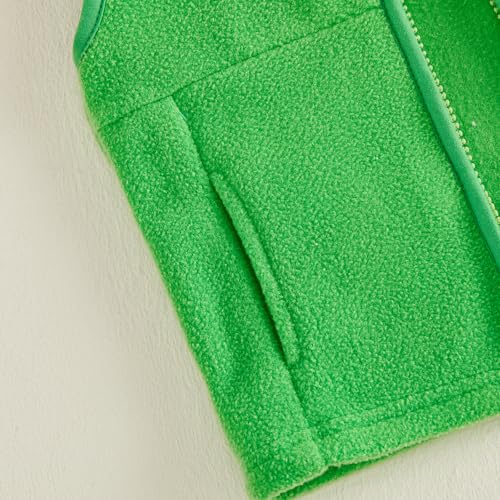 Image of Denim Vest Kids Girl Boy Fashion Coats Turn Dwon Collar Sleeveless Jackets Trendy Outwear