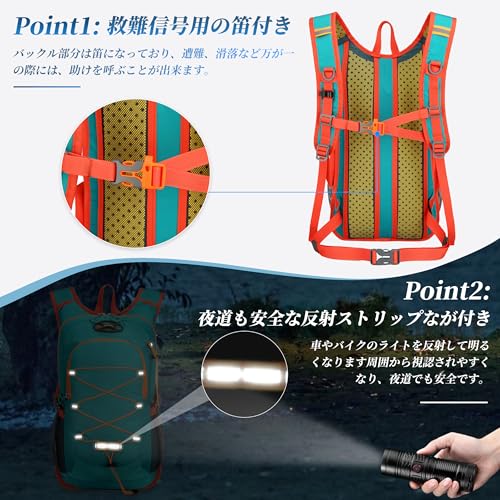 Kayiyasu 登山リュック 20L