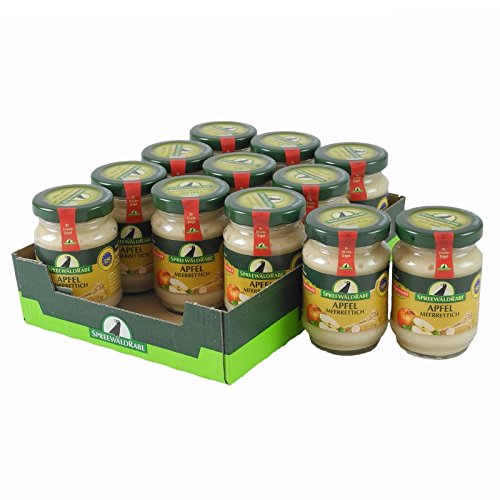 Apfel Meerrettich von Spreewald-Rabe 20er Set (20 Gläser à 100 g)