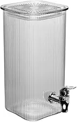 LYOR - Suqueira de Vidro Lines Quadrada 2,2L