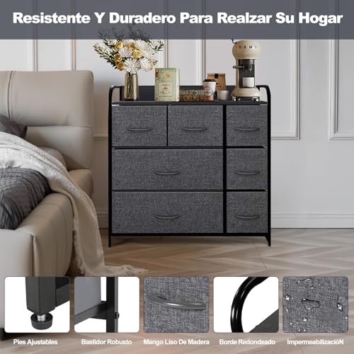 Consejos para Comprar Cajoneras de Plastico para Ropa más recomendados. 9 Cajoneras de Plastico para Ropa marca KIROTLA (3)