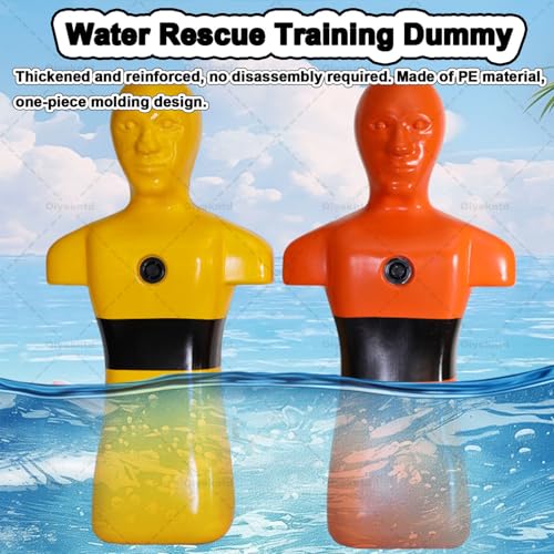 Muñeco de Entrenamiento de Rescate Acuático Color Amarillo miniatura 2