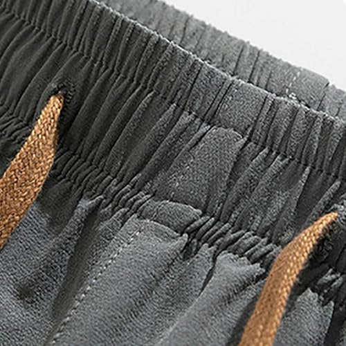 Pantalon de loisirs coupe ample respirant en toile douce de coton - 7