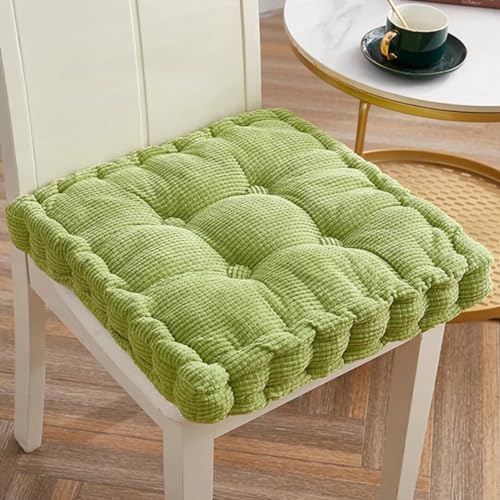 Outdoor Sitzkissen 2er Pack 50x50cm Dicke Cush Pads für Gartenstühle und Bänke Wetterbeständig Terrasse Zubehör Tisch Sitzgelegenheit Solut
