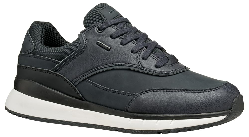 Geox Men's U Branthon B ABX Trainers, Blue, 45 EU, Blue, 10.5 UK