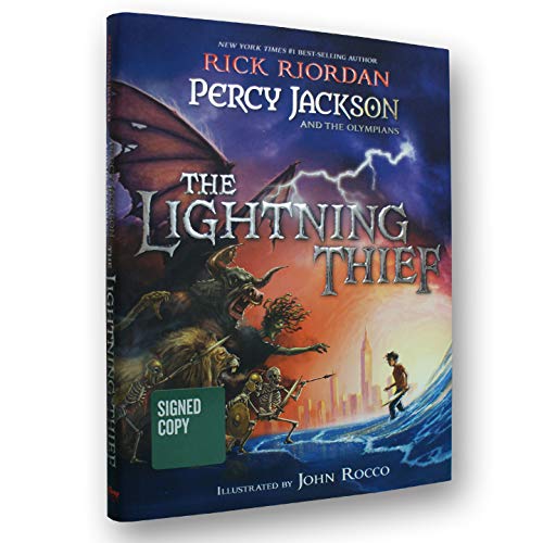 The Lightning Thief (Illustrated Edition) 136804672X Book Cover