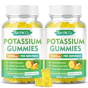 Potassium Citrate Gummies 1000mg, H...