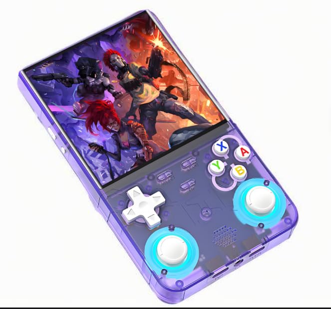 Image of R36 Ultra Retro Handheld Game Console, with 64G Built-in 20000+ Games, 3000mAh Rechargeable, Support 20+ Simulators, Linux System, 4.0 Inch IPS Screen Portable Pocket Arcade (Multi Color)