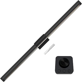 Monitor Light Bar with Wireless Controller 44CM Screen Monitor E-Reading LED Task Lamp Djustable Brightness and Color Temperature/Eye-Care Light Bar/No Screen Glare for Home and Office