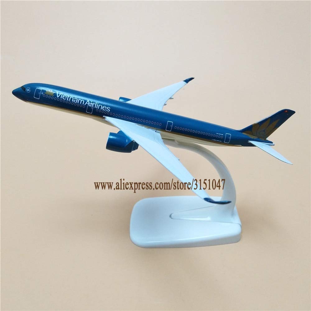 ZAMTAC 16cm Metal Aircraft Plane Model Air Vietnam Airlines Airbus 350 A350 Airways Airplane Model w