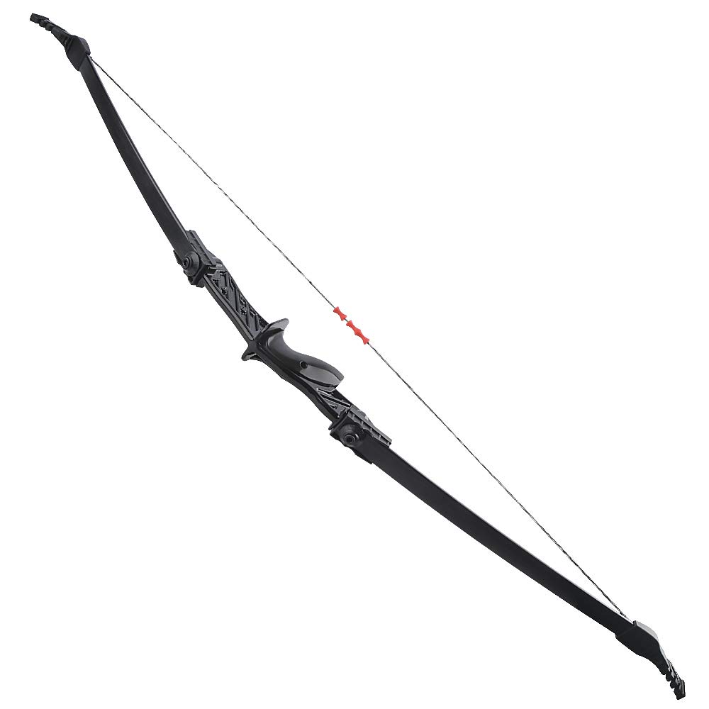 AMEYXGS Tiro con L'Arco Takedown Youth Arco ricurvo e frecce Set 26-30lb Regolabile Arco da Allenamento Arco Lungo per Adolescenti Principianti Mano Destra e Sinistra