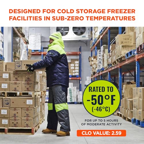 Ergodyne N-Ferno 6476 Insulated Freezer Jacket, Cold Storage Work2